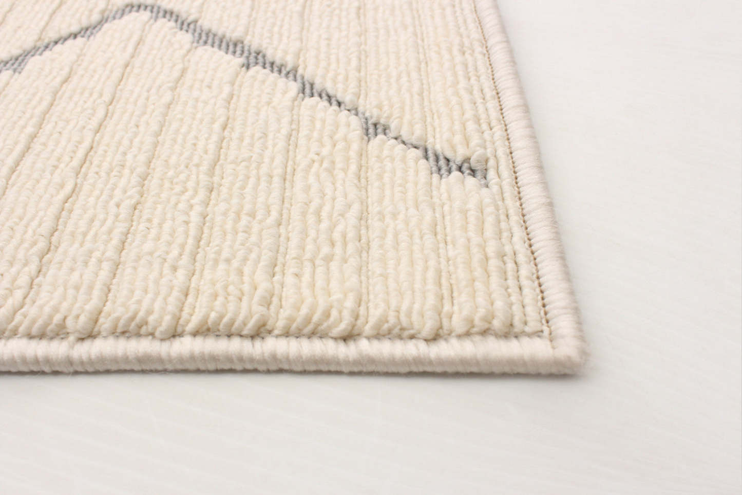 Tapis Kimi Ivoire 5'3 x 7'7|Carpette Kimi ivoire 5 pi 3 po x 7 pi 7 po|D86F8X2R