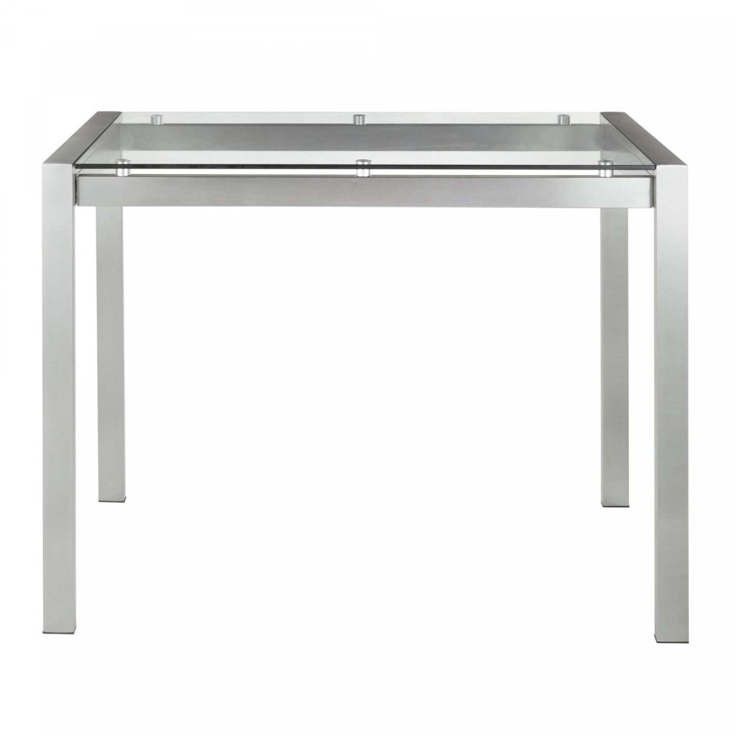 LumiSource Fuji Glass Contemporary Counter-Height Dining Table|Table de salle à manger contemporaine Fuji de hauteur comptoir en verre