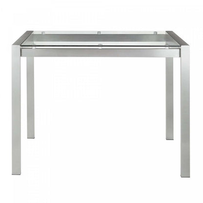 LumiSource Fuji Glass Contemporary Counter-Height Dining Table|Table de salle à manger contemporaine Fuji de hauteur comptoir en verre
