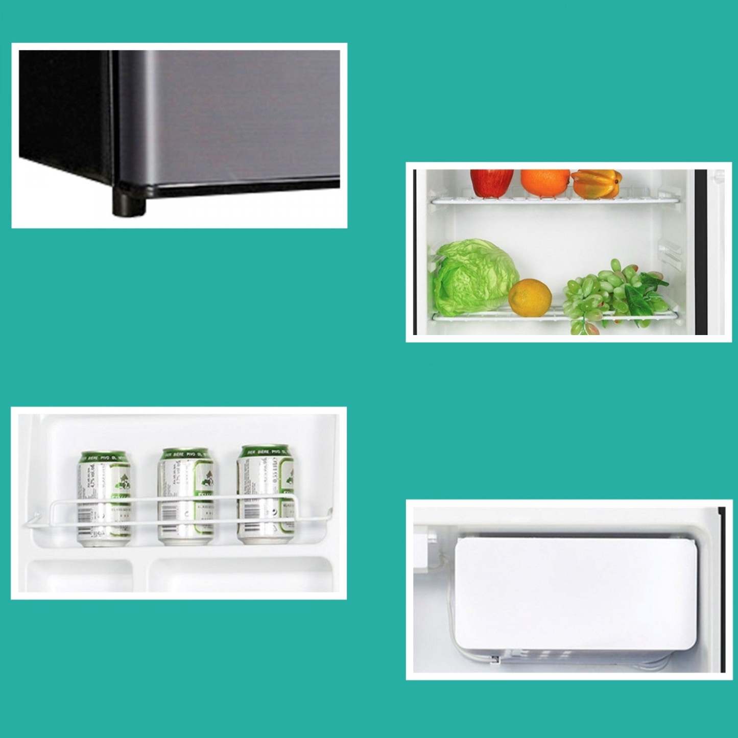 Koolatron 4,4 Cu. Fort. Réfrigérateur compact|Réfrigérateur compact Koolatron de 4,4 pi3