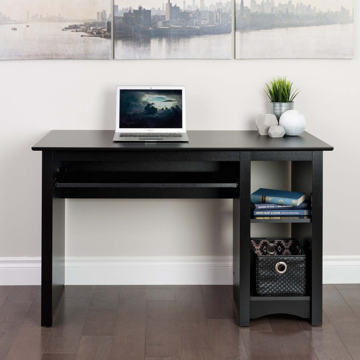 Bureau d'ordinateur - Noir|Bureau d'ordinateur - noir