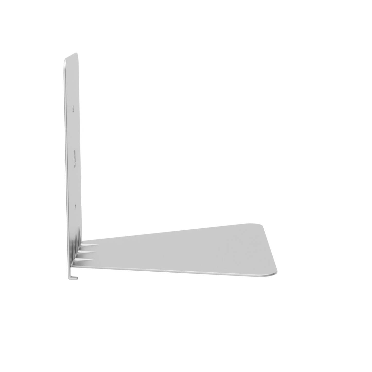 Umbra Small Modern Silver Steel Conceal Shelf - Set of 3|Petite tablette dissimulée moderne en acier argenté de Umbra - ensemble de 3