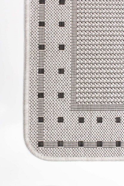 Tapis Clémentine Gris - 66 x 201 cm | Carpette Clementine grise - 66 x 201 cm