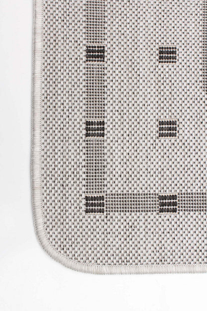 Tapis d'espace Clementine Grey - 99 x 140 cm | Tapis d'espace Clementine gris - 99 x 140 cm