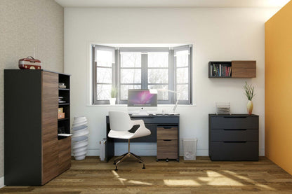 Classeur Nordika - Noir | Classe Nordika - noir | D08H7TQZ