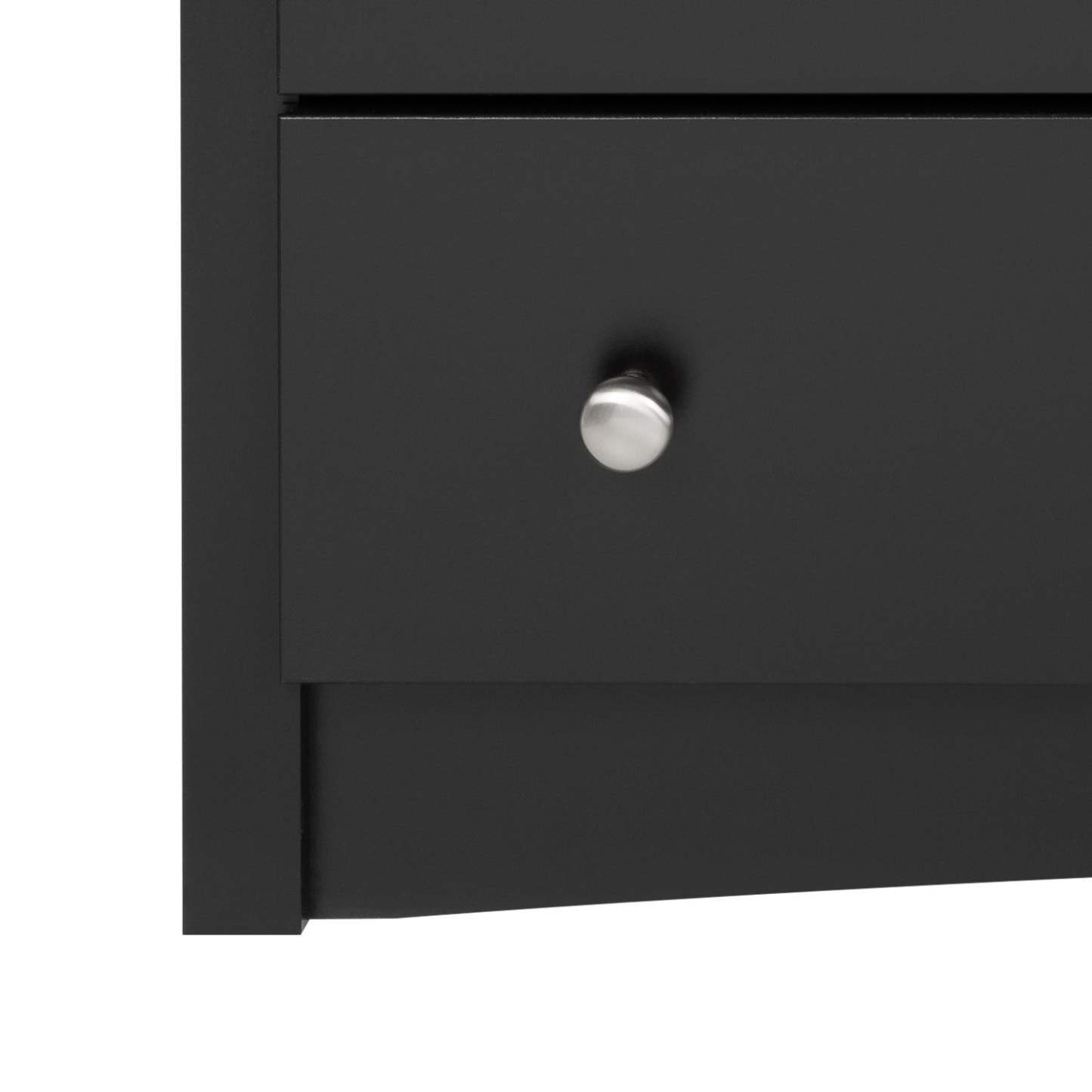 Commode Jade 8 tiroirs - Noir|Commode Jade à 8 tiroirs - noire