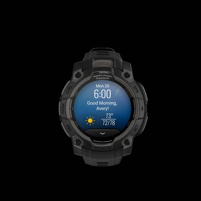 Garmin Instinct 3 Amoled Smartwatch 45 Mm - Spécifications Militaires Robustes 810, Boussole, Altimètre Barométrique | Montre Connectée Garmin Instinct 3 Amoled 45 Mm - Spécifications Militaires Robustes 810, Boussole,