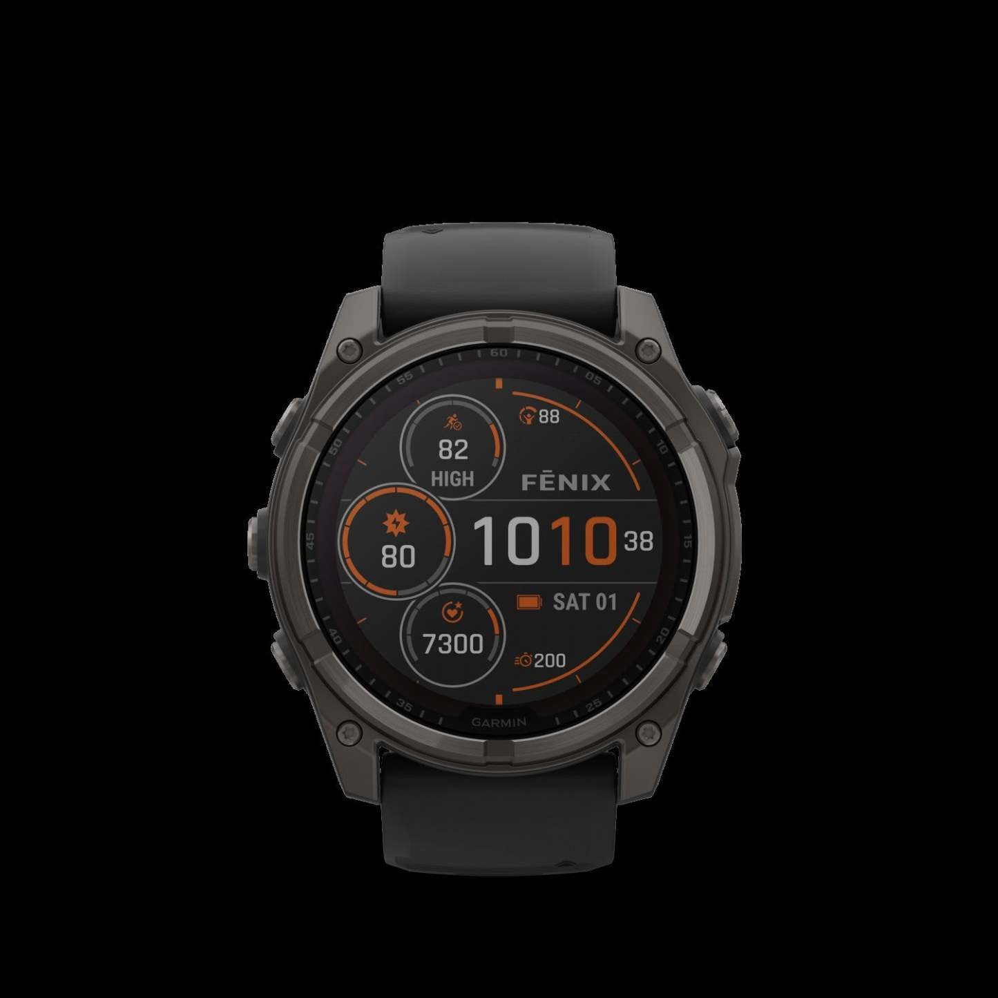 Garmin Fēnix 8 Solar Sapphire Smartwatch 51mm - Gps, Compas, Gyroscope Et Altimètre Barométrique | Montre Connectée Garmin Fēnix 8 Solar Sapphire 51mm - Gps, Boussole, Gyroscope Et Altimètre Barométrique