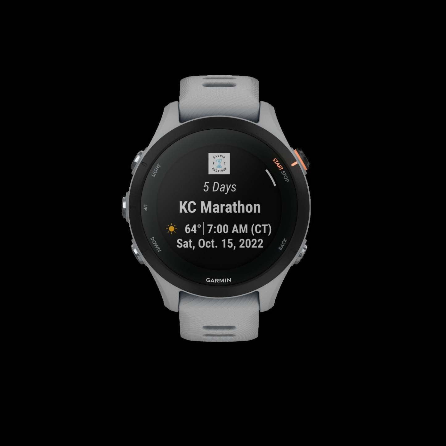 Garmin Forerunner® 255s Montre Gps Intelligente - Suivi De La Santé Quotidien, Autonomie De 12 Jours - Powder Gray