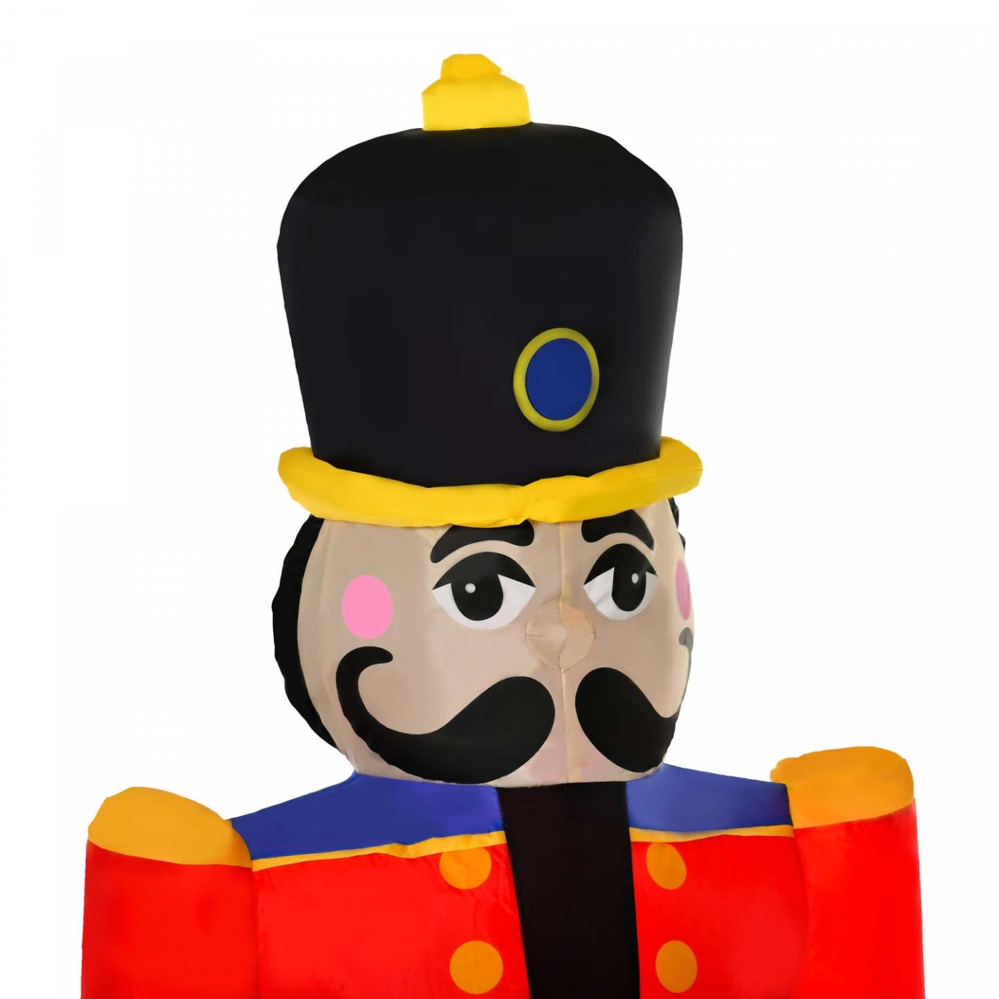 Homcom 6ft Casse-Noisette Toy Soldier Gonflable Décoration de Noël|Homcom Casse-noisette de Noël gonflable