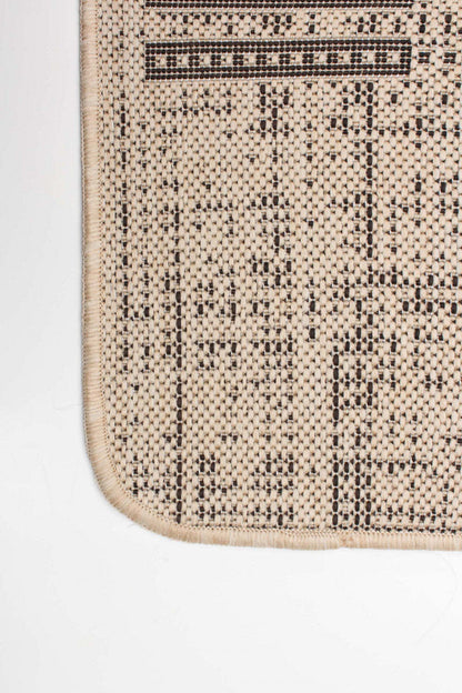 Tapis Joni Tan - 4'4 X 6'5 |Carpette Joni brun clair - 4 pi 4 po x 6 pi 5 po