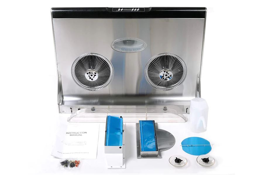 Hauslane 30 Under Cabinet Stainless Steel Range Hood - UC-C395SS-30|Hotte de cuisinière sous l'armoire Hauslane de 30 po en acier inoxydable - UC-C395SS-30