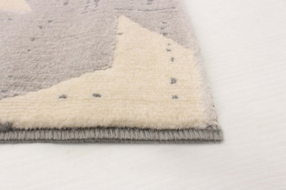 Tapis Ira gris clair 5'3 x 7'7 | D86FNQ6W