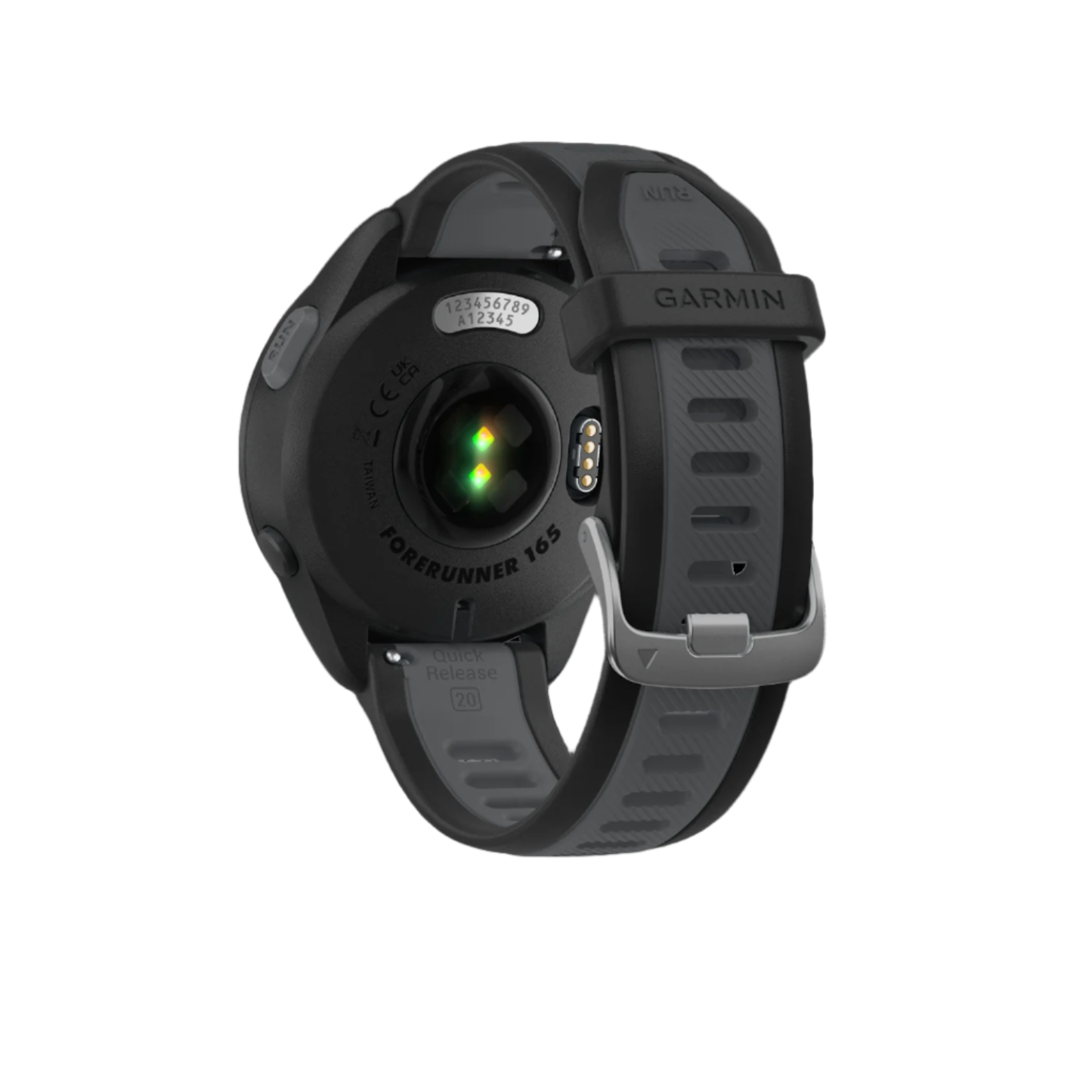 Garmin Forerunner® 165 Gps Smartwatch - Health Tracking With Amoled Display - Black/slate Gray|Montre Intelligente Gps Garmin Forerunner® 165 - Suivi De La Santé Avec Écran Amoled - Noir/gris Ardoise