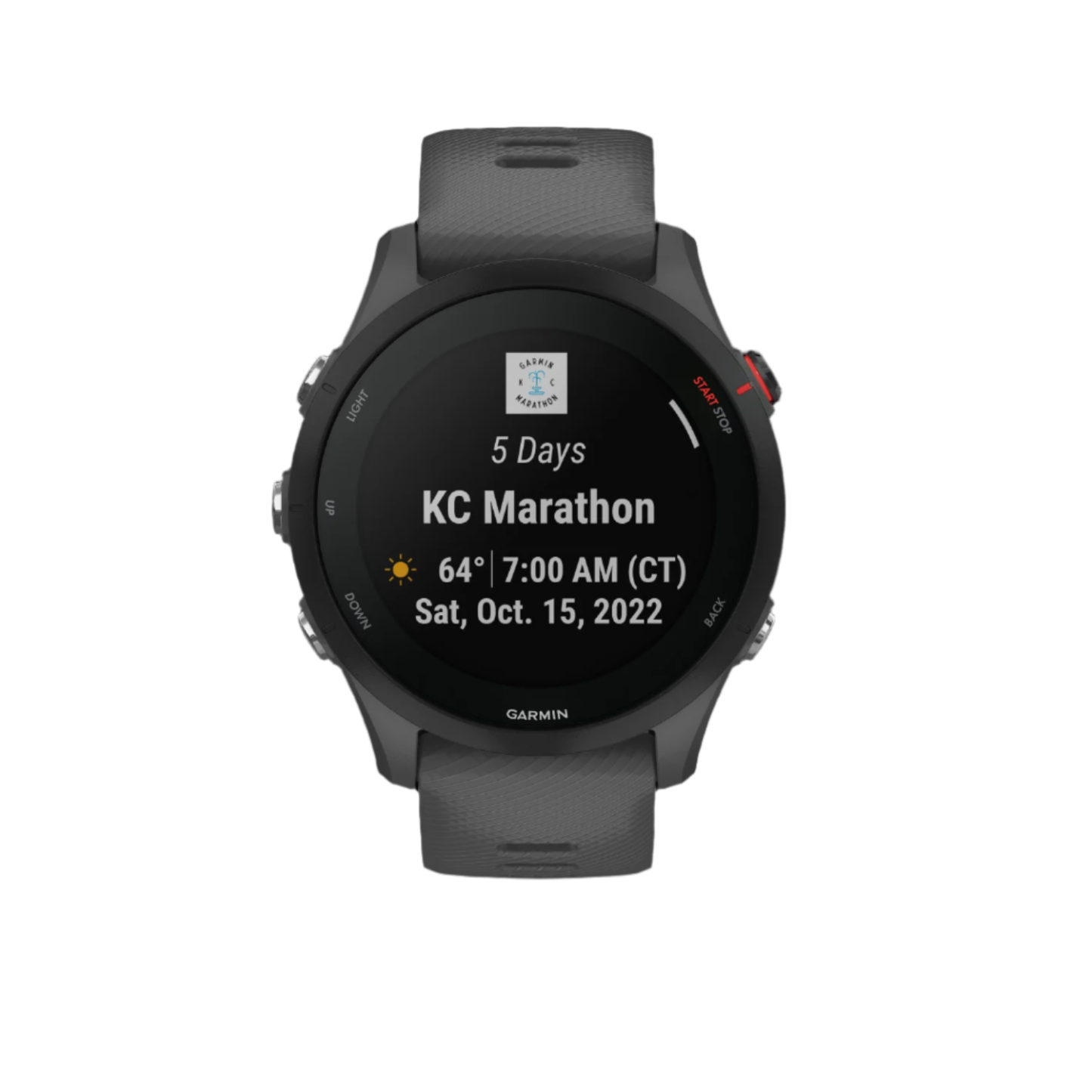 Garmin Forerunner® 255 Gps Smartwatch - Daily Health Monitoring W/ 14-day Battery Life - Slate Gray|Montre Intelligente Gps Garmin Forerunner® 255 - Suivi De La Santé Quotidienne Avec Une Autonomie De B