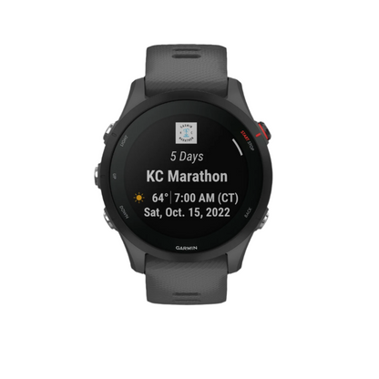 Garmin Forerunner® 255 Gps Smartwatch - Daily Health Monitoring W/ 14-day Battery Life - Slate Gray|Montre Intelligente Gps Garmin Forerunner® 255 - Suivi De La Santé Quotidienne Avec Une Autonomie De B