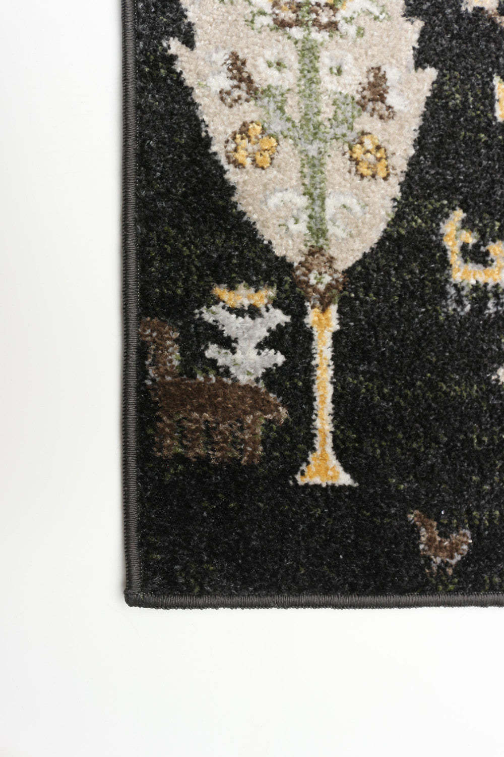 Tapis lavable en machine Pine Black - 2'6 x 8'0|Carpette Pine noire lavable à la machine - 2 pi 6 po x 8 pi 0 po|D86FD5SE