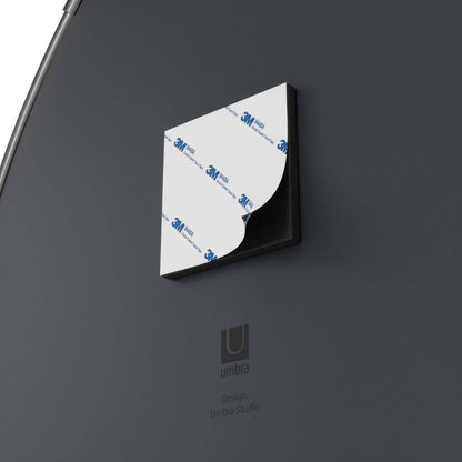 Miroirs Umbra Hubba Pebble - Ensemble de 3|Miroirs Hubba Pebble de Umbra - ensemble de 3