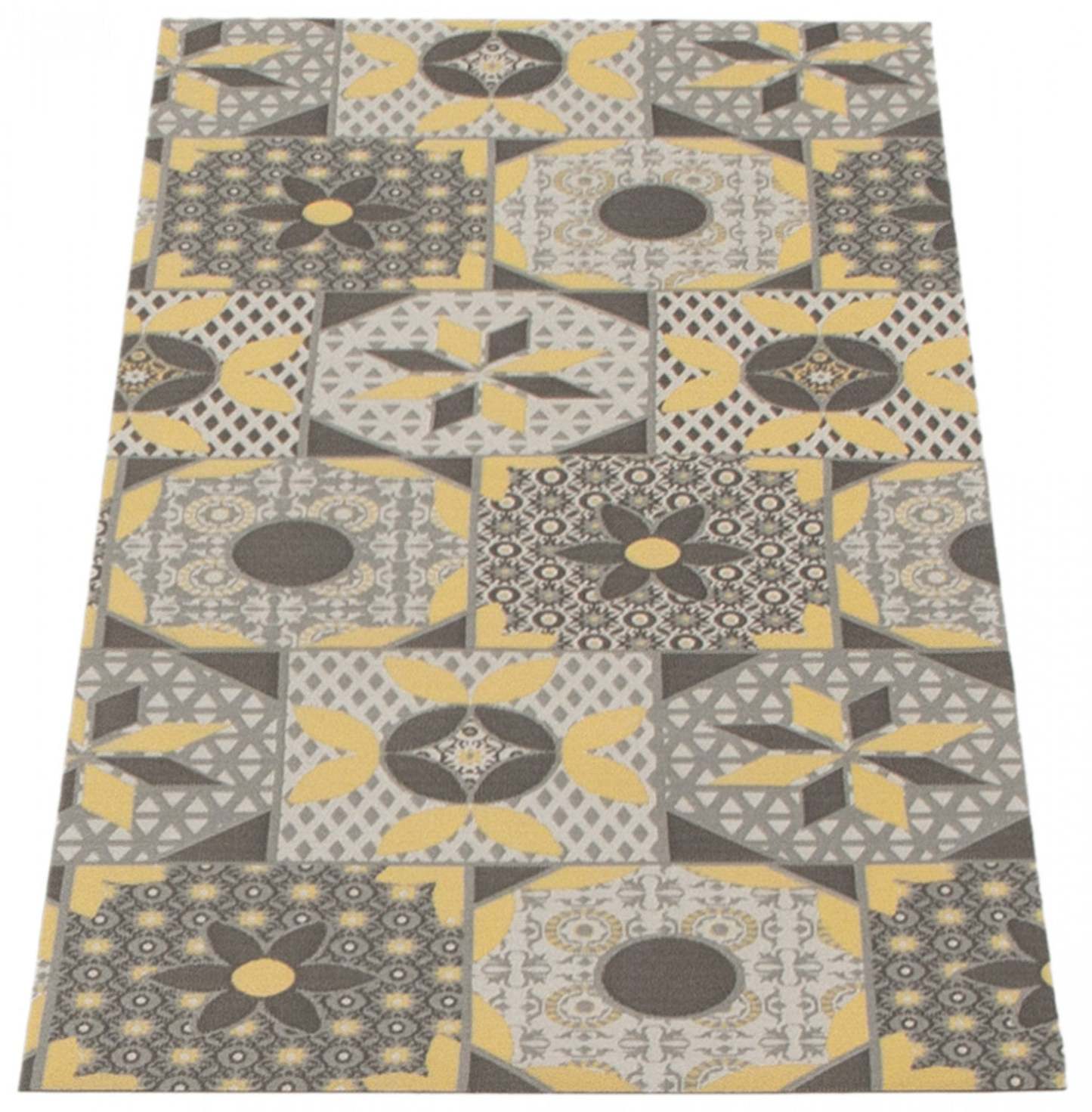 Tapis Bellezza Gris 2'2 x 4'0|Carpette Bellezza grise 2 pi 2 po x 4 pi 0 po|D2170U72