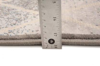 Tapis Jacob gris - 160 x 220 cm | D28VNVKK