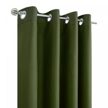 Thermaplus Alpine Olive Blackout Grommet Curtain Panel - 52 x 84|Panneau de rideau occultant à œillets Alpin olive de Thermaplus - 52 x 84