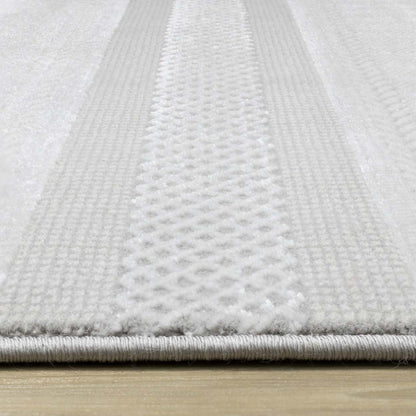 Tapis rayé multicolore London - 7'10 x 10'6|Carpette London à rayures multicolores - 7 pi 10 po x 10 pi 6 po