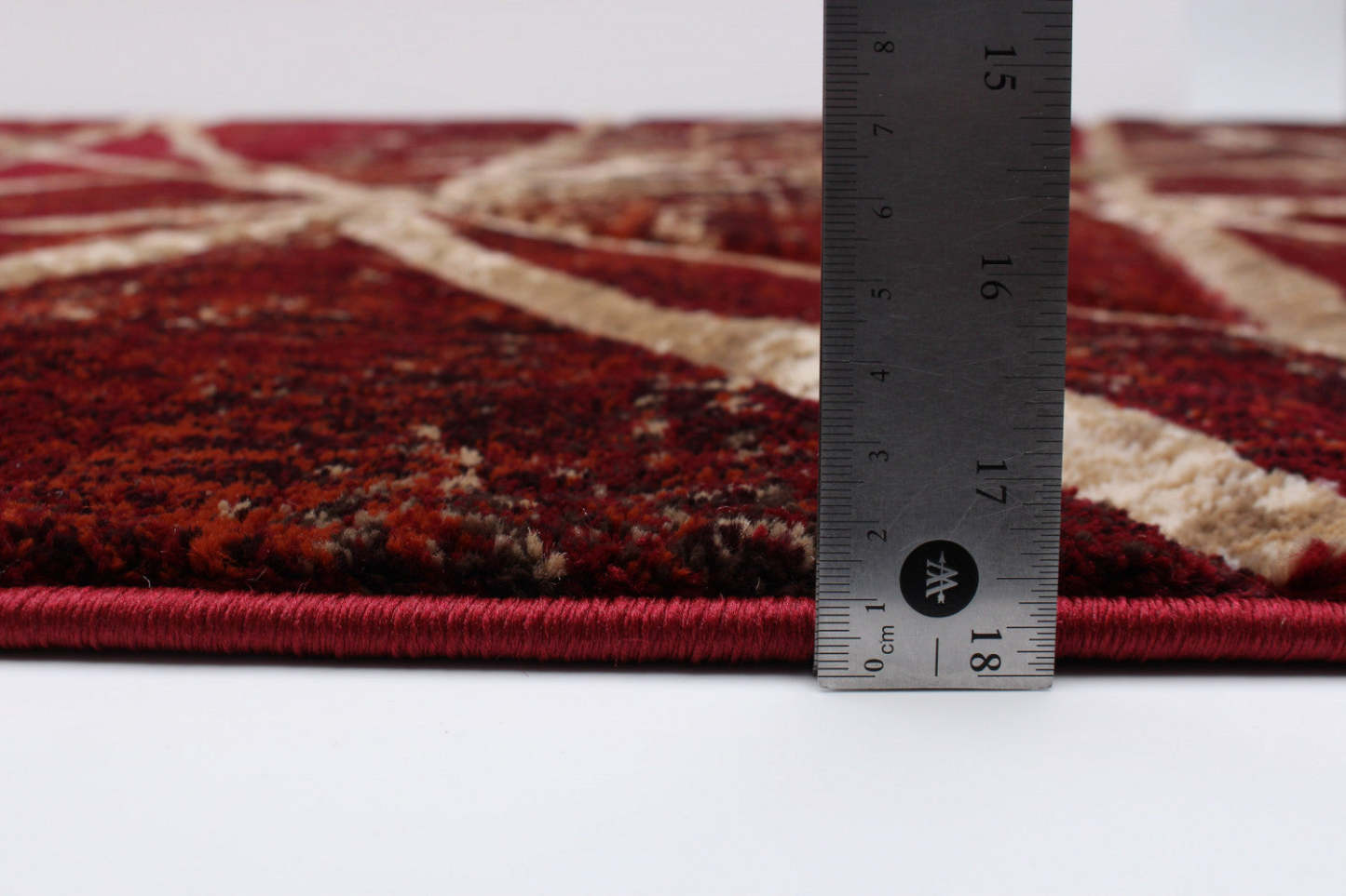 Carpette Cherokee rouge - 5 pi 3 po x 7 pi 3 po