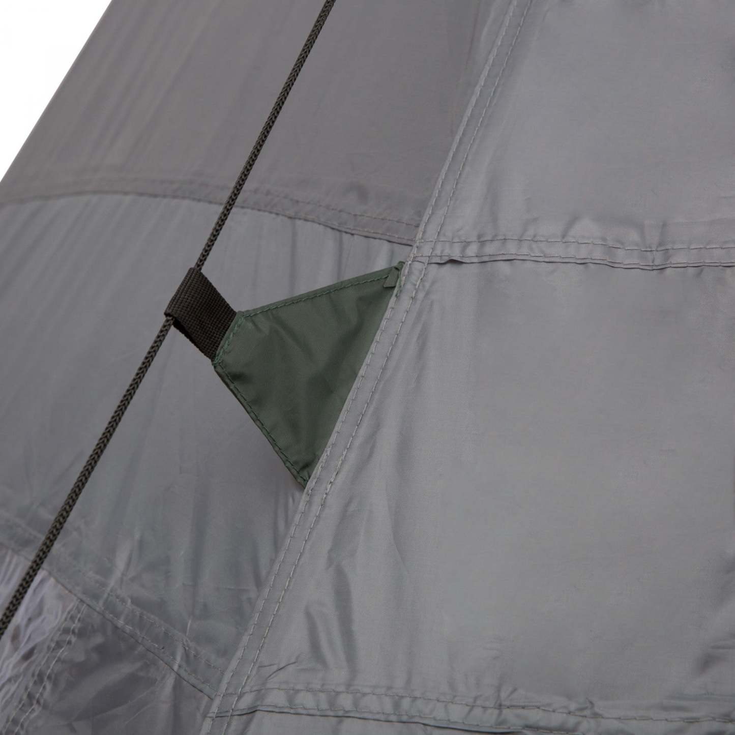 Tente tipi Outsunny 6 hommes, tente familiale de camping avec sac de transport, gris|Outsunny Tente Tipi 6 pers, tente de camping avec sac de transport, gris