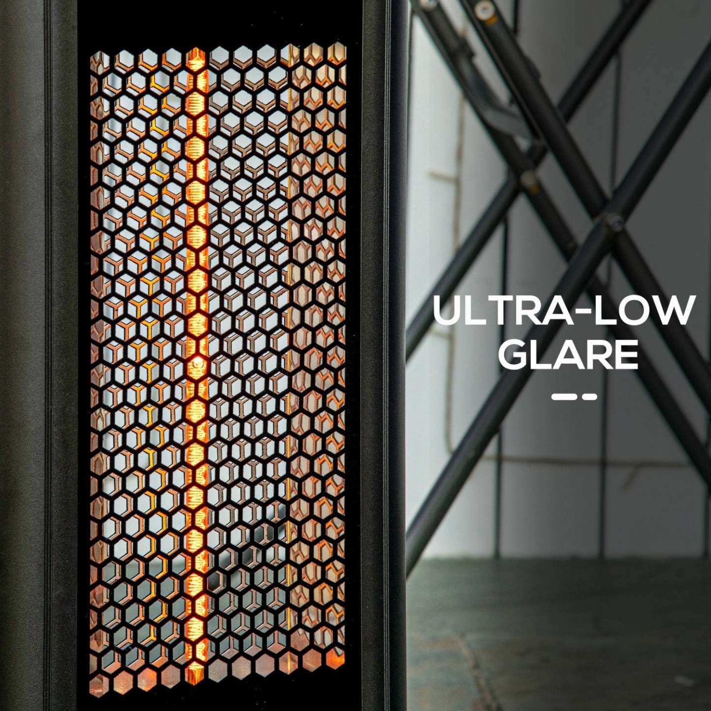 Outsunny Chauffe-terrasse Électrique Avec Éblouissement Ultra-faible Et 6 Réglages De Chaleur, 1200w Alliage D'Aluminium Frees|Outsunny Electric Patio Heater With Ultra-faible Eblouissement Et 6 Réglages De Chaleur, 1200w Aluminum Alloy