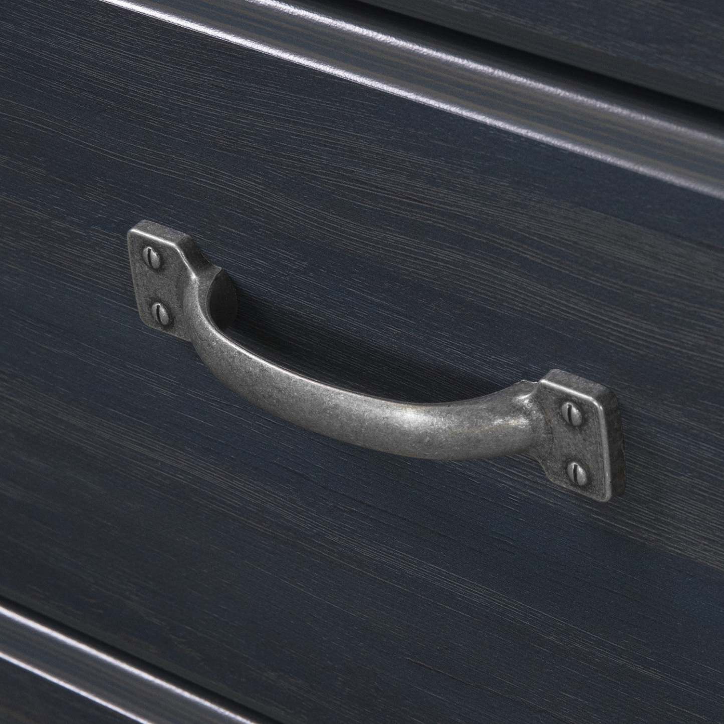 Lit coffre plateforme Ulysses Matelot à 3 tiroirs - Myrtille | Lit coffre Ulysses Matelot 3 Tiroirs - Myrtille