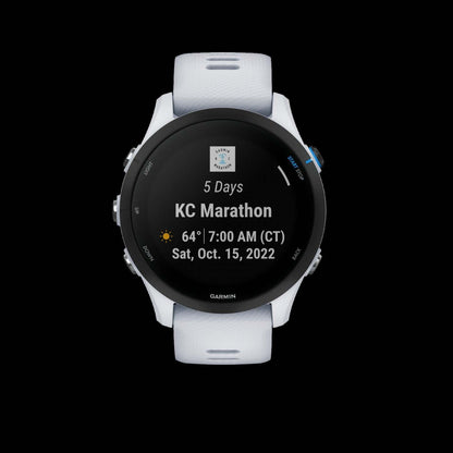 Garmin Forerunner® 255 Music Gps Smartwatch - Suivi de la santé avec une autonomie de batterie de 14 jours - Whitestone|Garmin Forerunner® 255 Music Gps Montre Intelligente - Suivi de la santé avec une autonomie de batterie