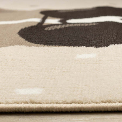 Forte Kids Swaggy Dog Area Rug - 3'11 x 5'7|Carpette Forte à motif de chien confiant pour enfants - 3 pi 11 po x 5 pi 7 po