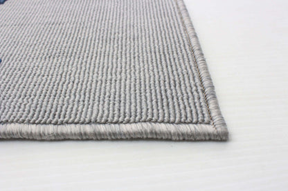 Tapis Sophie Gris-Marine - 5'3 x 7'7|Carpette Sophie grisebleu marine - 5 pi 3 po x 7 pi 7 po|D86FRFMI