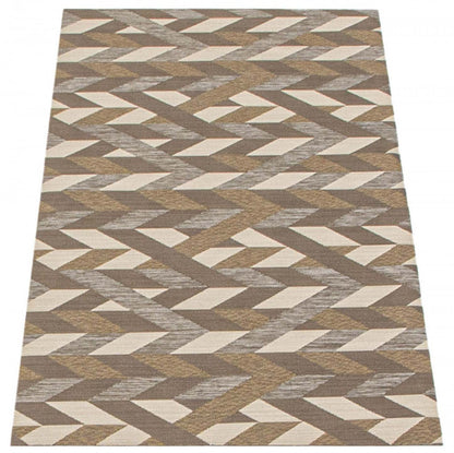 Bellezza Brun Foncé 2'2 x 5'0 Tapis d'Area - S de 2|Carpette Bellezza brun foncé 2 pi 2 po x 5 pi 0 po - Ensemble de 2|D2135VS2