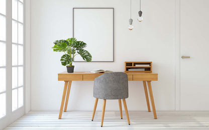 Artificiel 23 Monstera en pot noir | Monstera artificiel de 23 po en pot noir | D10H0AV9