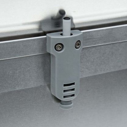 Pawhut Mangeoire Automatique Pour Poulets, Capacité De 22,5 Livres Mangeoire Pour Volailles Avec Treadle Auto-Ouvrant, Résistant Aux Intempéries