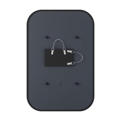 Miroir rectangulaire Hub de Umbra de 24 po x 36 po - noir