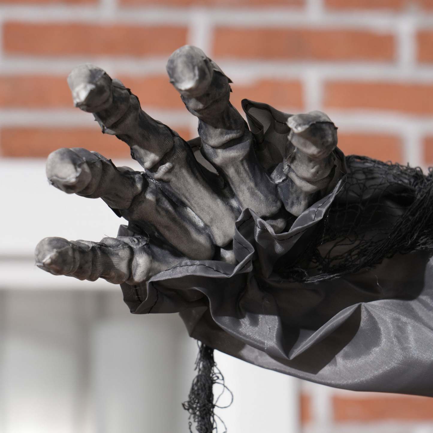 Homcom Squelette Loup-garou d'Halloween Animatronique avec Yeux Lumineux