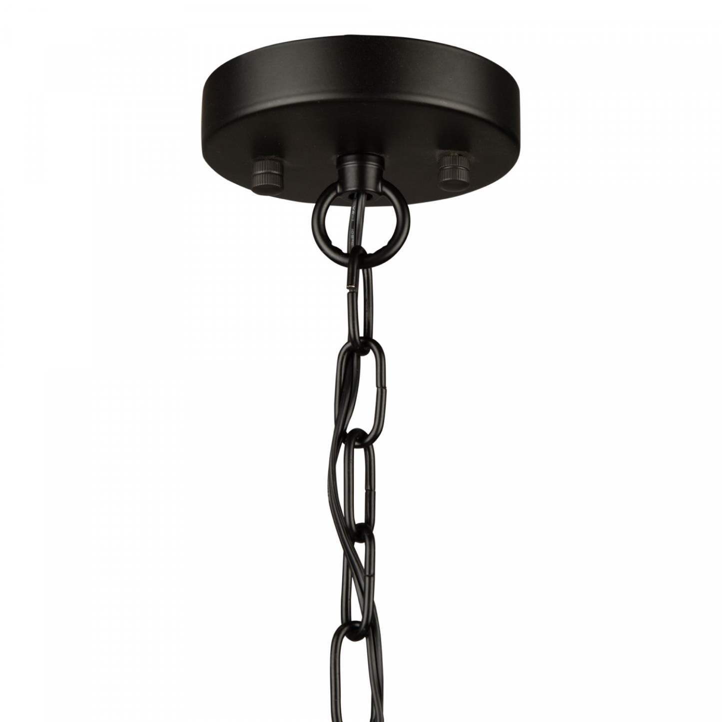 Perris Lustre noir à 3 lumières | Lustre Perris noir à 3 ampoules | D06H7AS8