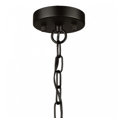 Perris Lustre noir à 3 lumières | Lustre Perris noir à 3 ampoules | D06H7AS8