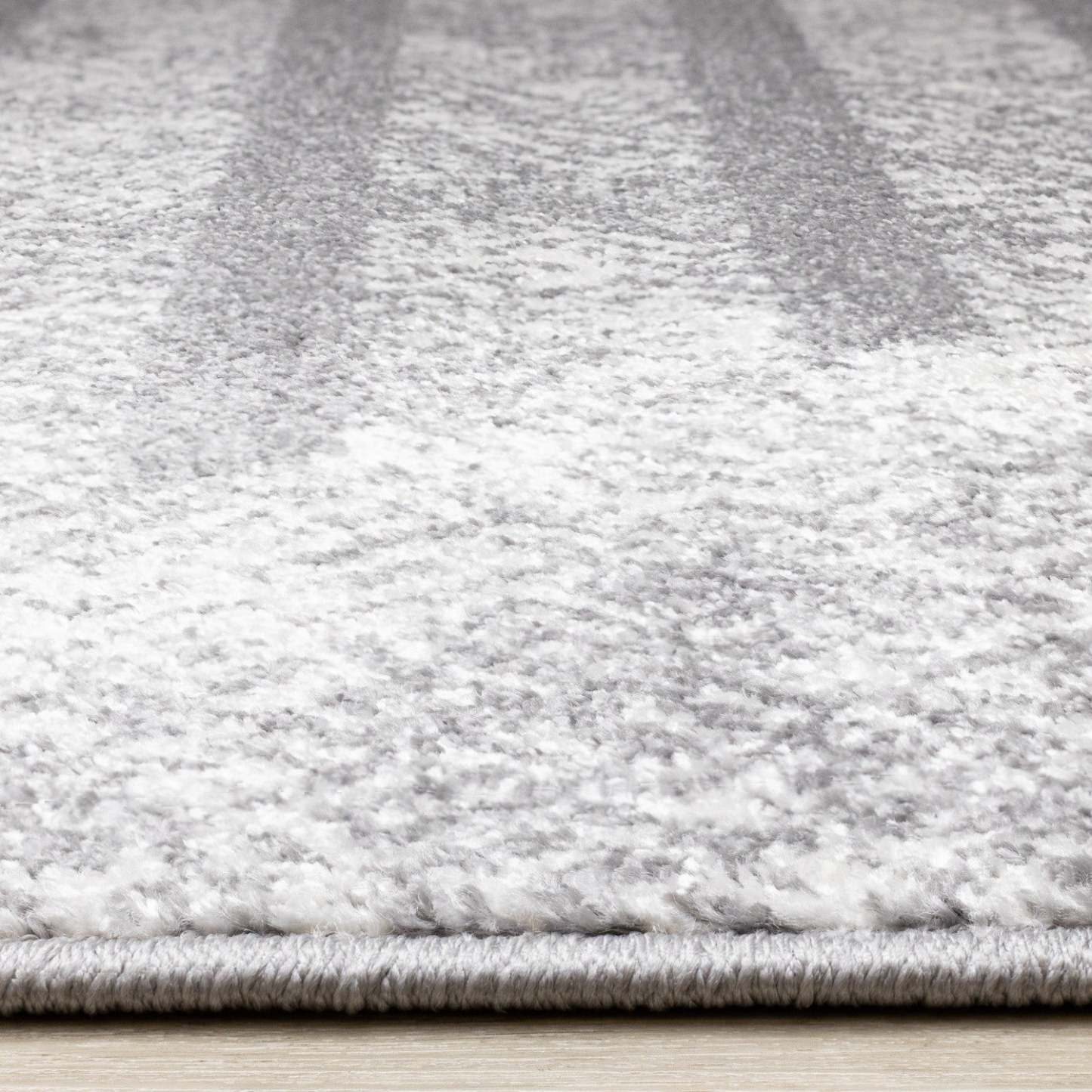 Carpette Covington à motifs de lignes géométriques vieillies pour l'intérieur - 7 pi 10 po x 10 pi 6 po