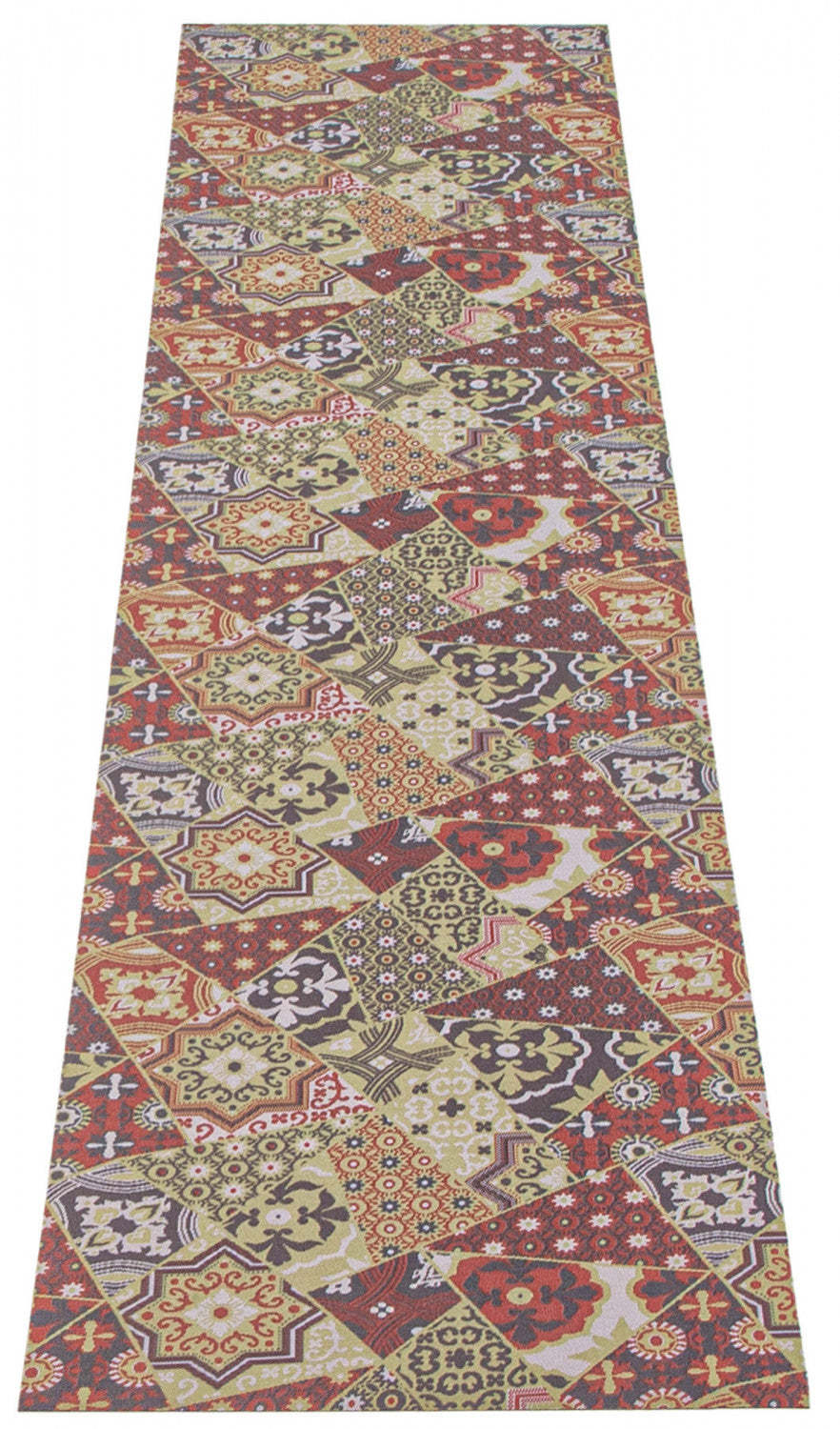 Tapis Bellezza Rouge / Vert 2'2 x 20'0|Carpette Bellezza rougevert 2 pi 2 po x 20 pi 0 po|D218SA7X