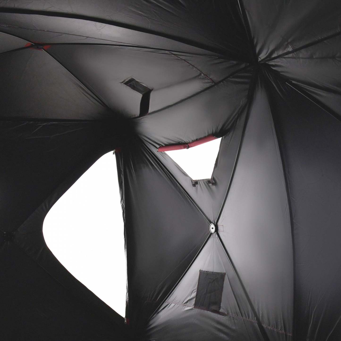 Outsunny 5-8 Personnes Tente Pop-up Pour La Pêche Sur Glace, Rouge|Outsunny Tente De Pêche Sur Glace Pour 8 Personnes, Rouge