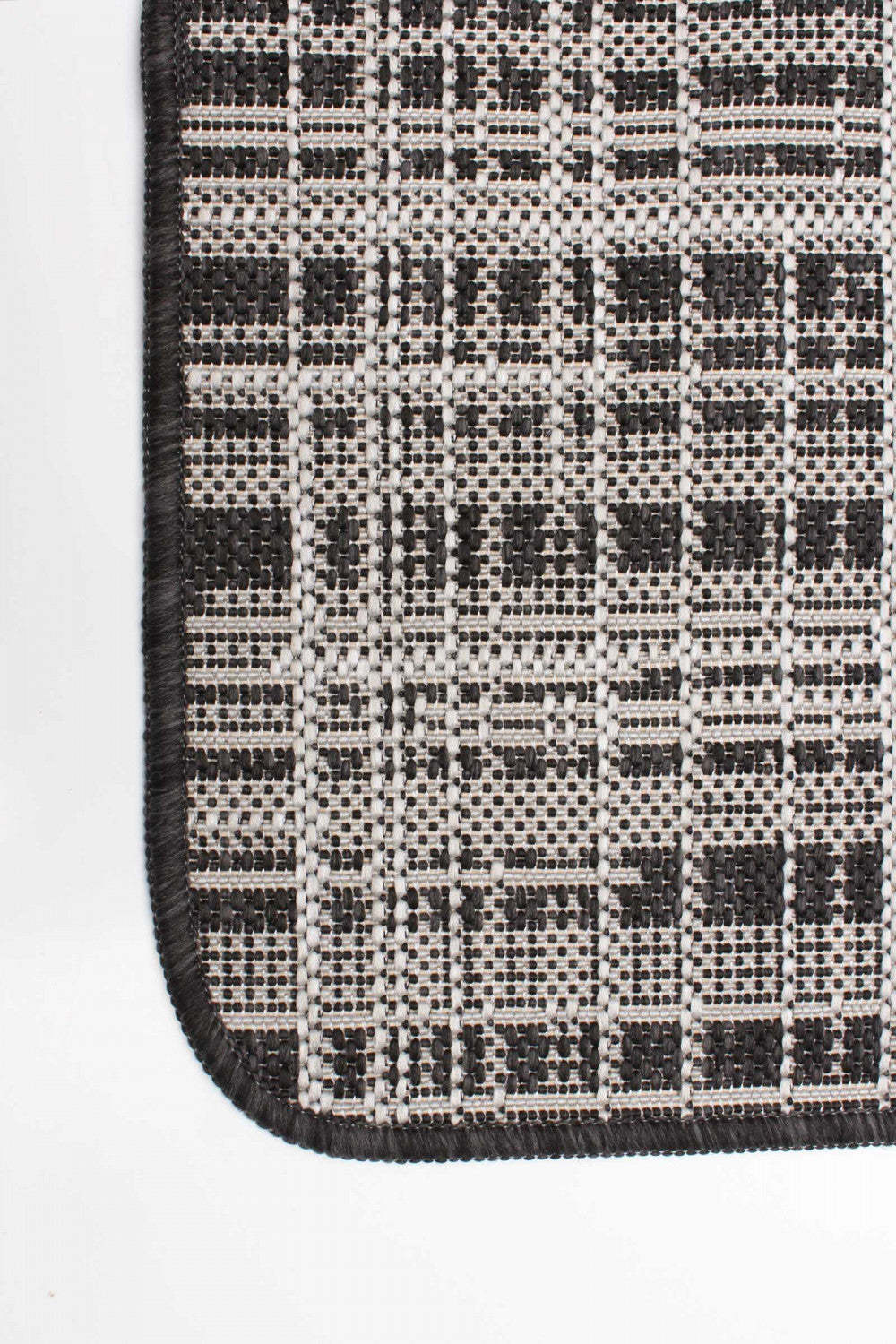 Tapis Panthea noir - 66 x 201 cm | Tapis de zone Panthea noir - 66 x 201 cm