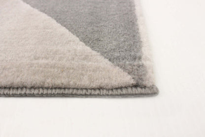 Nuria grise 3 pi 11 po x 5 pi 7 po|Carpette Nuria Grey 3'11 x 5'7|D86FIBBI