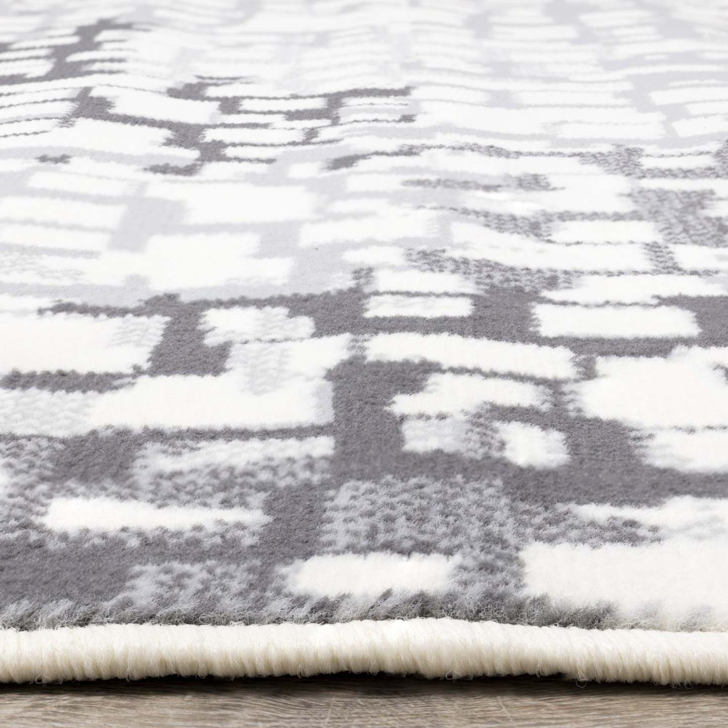 Tapis pixelisée Florence pour l'intérieur - 4 pi 7 po x 6 pi 7 po