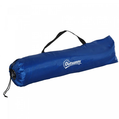 Outsunny 1-2 Personne Pop Up Tente, Abri De Soleil Exterieur, Bleu Fonce