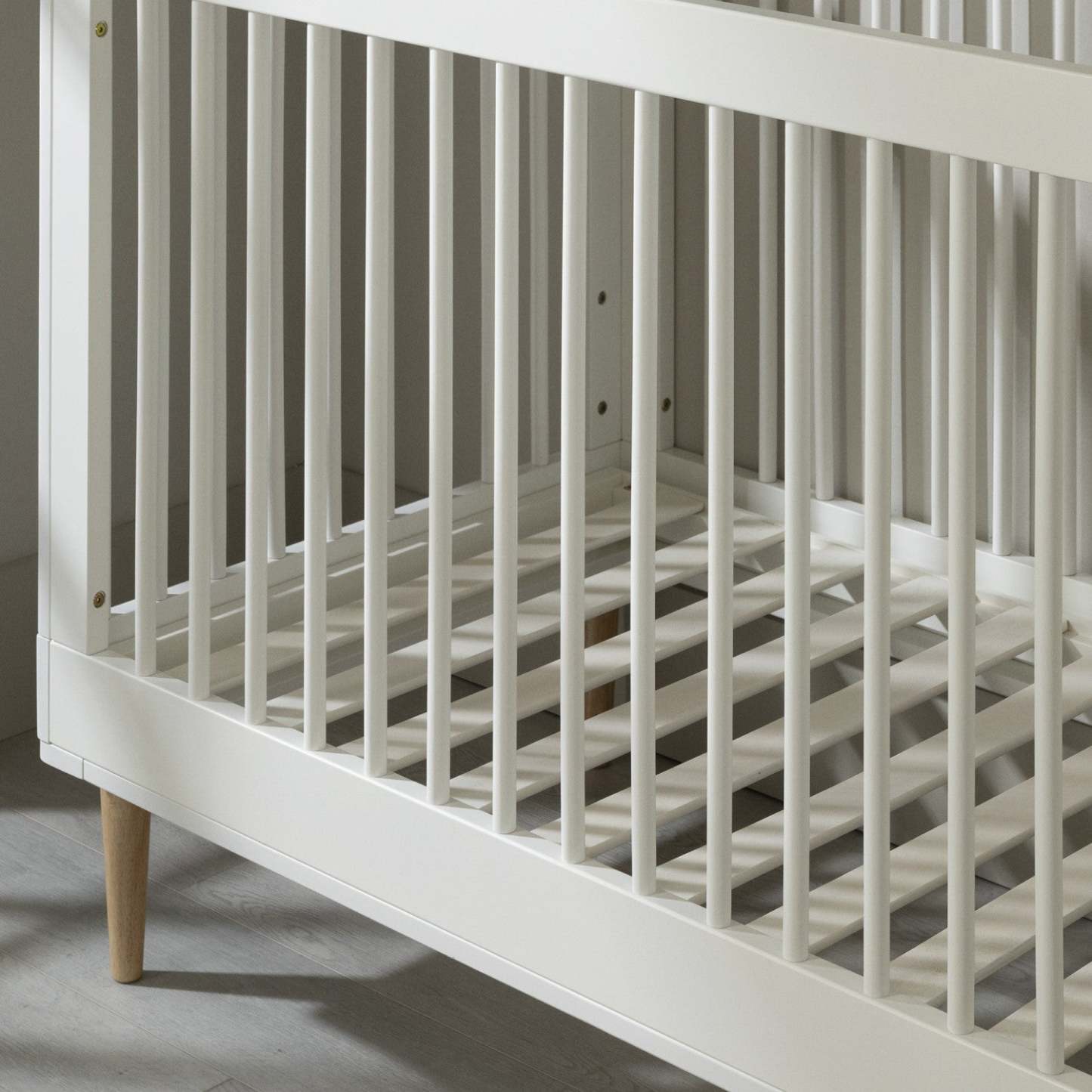 Lit bébé convertible 3 en 1 Cotton Candy - Blanc | Cotton Candy Lit De Bebe Convertible 3 En 1 - Blanc