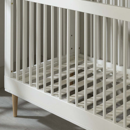 Lit bébé convertible 3 en 1 Cotton Candy - Blanc | Cotton Candy Lit De Bebe Convertible 3 En 1 - Blanc