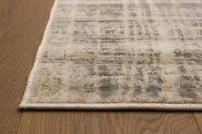 Tapis à carreaux gris - 244 x 305 cm | Carpette Lattice grise - 244 x 305 cm